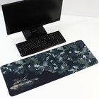 Коврик для компьютерной мыши "Военный", 30 х 80 см - фото 802000238