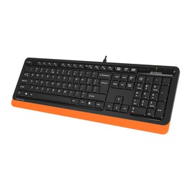 Клавиатура A4Tech Fstyler FK10, проводная, мембранная, USB, чёрная