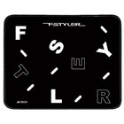 Коврик для мыши A4Tech FStyler FP25, игровой, 250x200x2мм, чёрный - фото 7065904