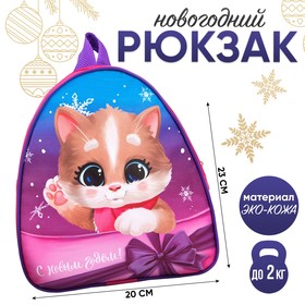 Рюкзак детский "С Новым годом!" Котик в Донецке
