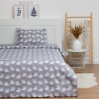 КПБ "LoveLife" 1.5 сп Совушки 147*210,150*215,50*70 -1 шт, 100% хлопок, бязь 120 г/м2 - фото 802008692