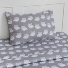 КПБ "LoveLife" 1.5 сп Совушки 147*210,150*215,50*70 -1 шт, 100% хлопок, бязь 120 г/м2 - фото 802008693