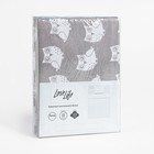 КПБ "LoveLife" 1.5 сп Совушки 147*210,150*215,50*70 -1 шт, 100% хлопок, бязь 120 г/м2 - фото 802008696