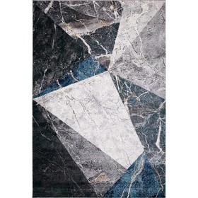Ковёр прямоугольный London d829, размер 200x300 см, цвет gray-blue