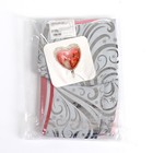 Шар фольгированный 18" «Свадебное сердце», розовое 7587452