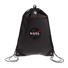 Мешок для обуви NASA, 490 x 360 мм, черный