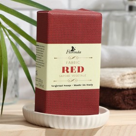 Мыло FLORINDA Fabric red, 200 г