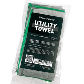 Микрофибра Shine Systems Utility Towel, 30*30 см, 10 шт 9158339