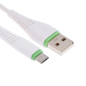 Кабель Maimi X29, microUSB - USB, 5 A, 1 м, белый 9144989