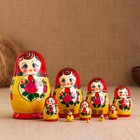 Матрешка "Анюта" 10 кукольная - фото 5475303
