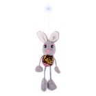 Мягкая игрушка «Кролик», с пайетками, на присоске, цвета МИКС - фото 5475794