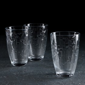 Набор стаканов «Мармелад», 360 мл, 3 шт