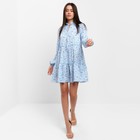 Платье женское MIST р. 44, голубой - фото 802017913