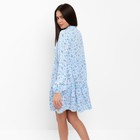 Платье женское MIST р. 46, голубой - фото 802017916