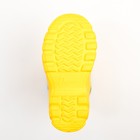 Сапоги детские, цвет жёлтый, размер 31-32 - фото 38772