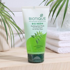 Гель для умывания ′BIOTIQUE′, с нимом, 150 мл в Донецке