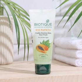 Гель для умывания "BIOTIQUE", с экстрактом папайи, 50 мл 9175522