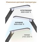 Лампа настольная National NL-61LED, сенсор, 9Вт, цвет чёрный - фото 3365642 Лампа настольная National NL-61LED, сенсор, 9Вт, цвет чёрный - фото 3365642