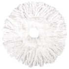 Насадка для швабры Pioneer 15, круг, микрофибра, d=16 см, цвет белый - фото 6003232