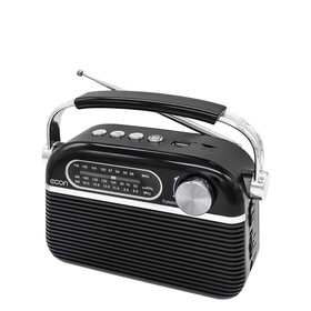 Радиоприемник Econ ERP-2600UR, 5Вт, MP3, USB, FM 64-108 мГц, цвет чёрный