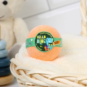 Детский Бомбочки для ванны  с игрушкой внутри Hello DINO, с ароматом яблока, 130 г