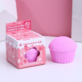 A bomb for a bath in the form of a cupcake 
