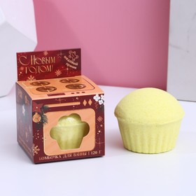 A bomb for a bath in the form of a cupcake 