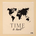 Пакет для путешествий "Time to travel", 14 мкм, 40 х 40 см (20 шт) - фото 802055333