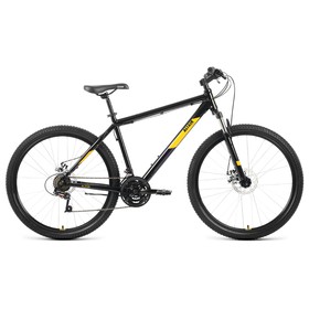 Велосипед 27,5" Altair AL D, 2022, цвет черный/оранжевый, размер 15"