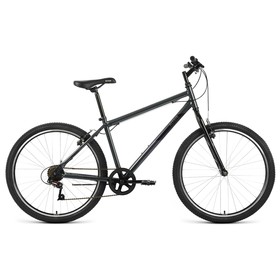 Велосипед 26" Altair MTB HT 1.0, 2022, цвет темно-серый/черный, размер 17"