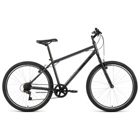 Велосипед 26" Altair MTB HT 1.0, 2022, цвет темно-серый/черный, размер 19"