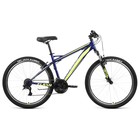 Велосипед 26" Forward Flash 1.2, 2022, цвет синий/ярко-зеленый, размер 19" - фото 6933198