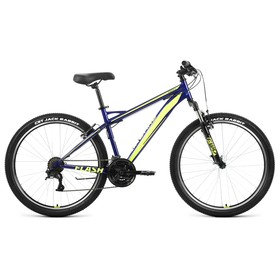 Велосипед 26" Forward Flash 1.2, 2022, цвет синий/ярко-зеленый, размер 19"