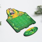 Календарь настольный «На удачу», дерево, 10 х 11,7 см 9050414