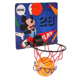 {{photo.Alt || photo.Description || 'Баскетбольный набор с мячом, диаметр мяча 8 см, диаметр кольца 13,5 см, Микки Маус и друзья'}}