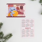 Календарь карманный «Счастливая купюра», 7 х 10 см - фото 6964733