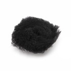 Полировальный круг Shine Systems Black Wool, черный мех, 75 мм 9158365 - фото 114146