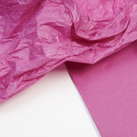 Бумага упаковочная тишью, лиловый, 50 см х 66 см