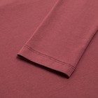 Лонгслив женский MINAKU: Basic line цвет бордовый, р-р 46 - фото 43028