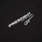 Худи President Black, размер L, цвет чёрный - фото 41140