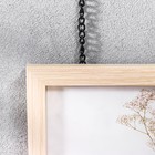 Фоторамка МДФ подвесная на цепочке "BABY" 15х15 см - фото 802163220