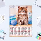 Календарь листовой "Кошки 2023 - 2" 2023 год, бумага, А3 - фото 6937041