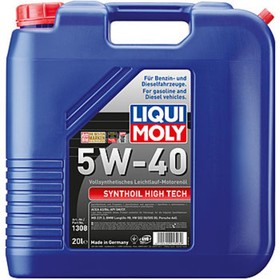Масло моторное Liqui Moly Synthoil High Tech 5W-40 SM A3/B4, 20 л 9211733