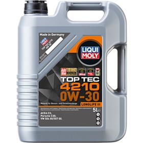 Масло моторное Liqui Moly Top Tec 4210 0W-30 C3, 5 л 9211757