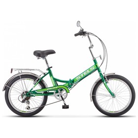Велосипед 20" Stels Pilot-450, Z010, цвет зеленый, размер 13,5"
