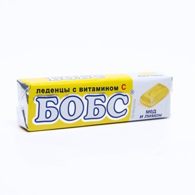 {{photo.Alt || photo.Description || 'Леденцы БОБС медово-лимонный, витамин С, 10 шт. в упаковке'}}