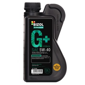 Масло моторное BIZOL Green Oil+ 5W-40 SN C3, НС-синтетическое, 1 л 9217947