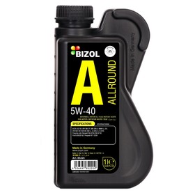 Моторное масло BIZOL Allround 5W-40 SN A3/B4, НС-синтетическое, 1 л 9217965