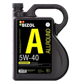 Моторное масло BIZOL Allround 5W-40 SN A3/B4, НС-синтетическое, 5 л 9217966
