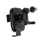Держатель телефона Baseus Metal Smart в дефлектор, беспроводная зарядка BSWC-C02 9196756 Держатель телефона Baseus Metal Smart в дефлектор, беспроводная зарядка BSWC-C02 9196756